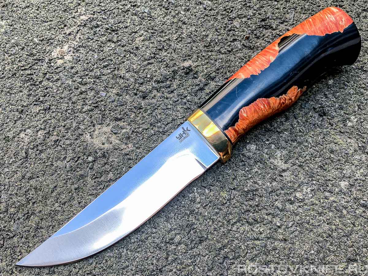 Уральская ножевая компания - Лис кап клёна/акрил, 110Х18МШД