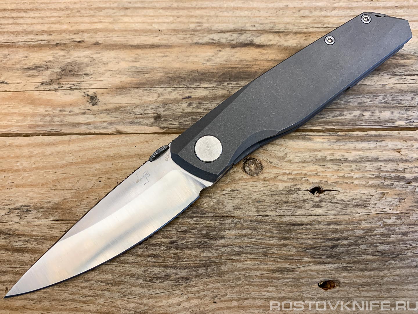 01BO353 - Boker Connector Titan , CPM-S35VN , Titanium