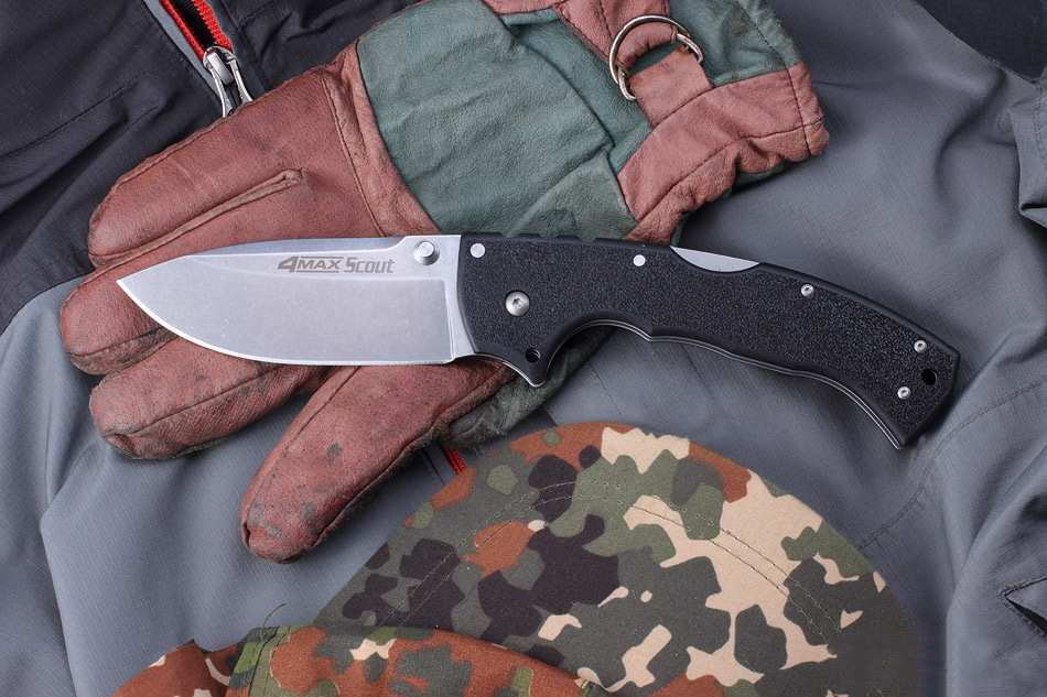 CS62RQ - Cold Steel 4-Max Scout, AUS-10A steel