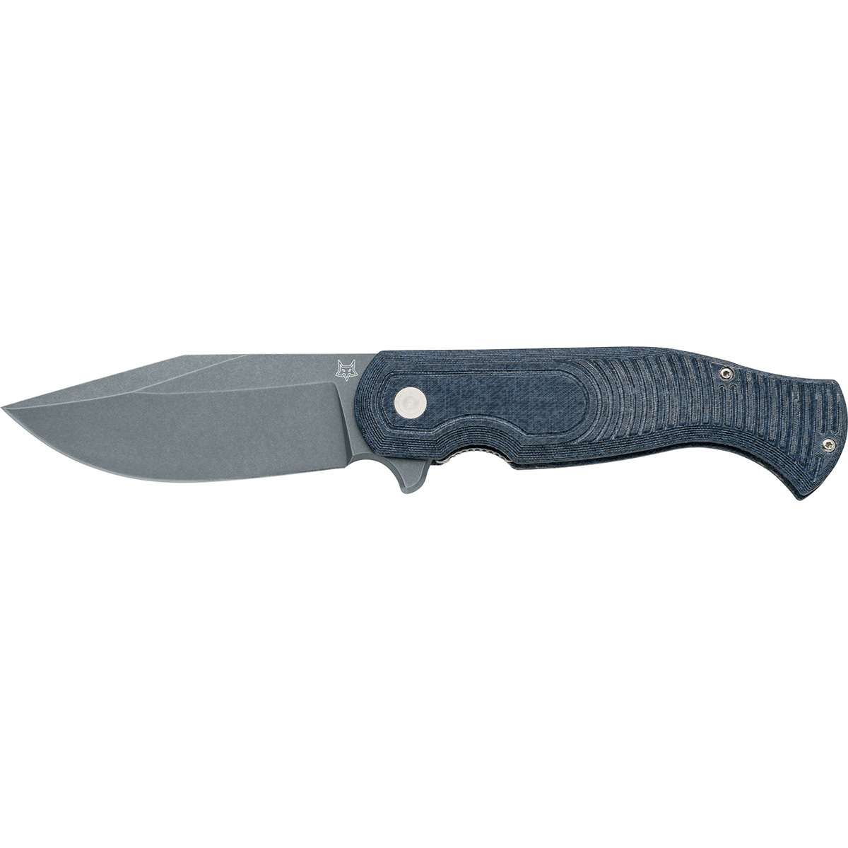 FX-524 MJ - Fox Eastwood Tiger Micarta Jeans, CPM S90V