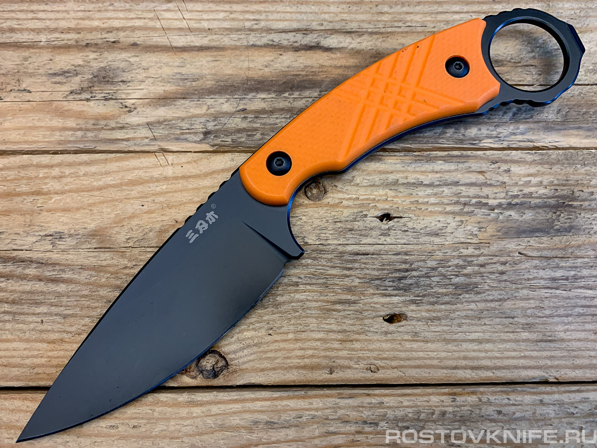 S768-4 - нож туристический SANRENMU, 12C27 steel