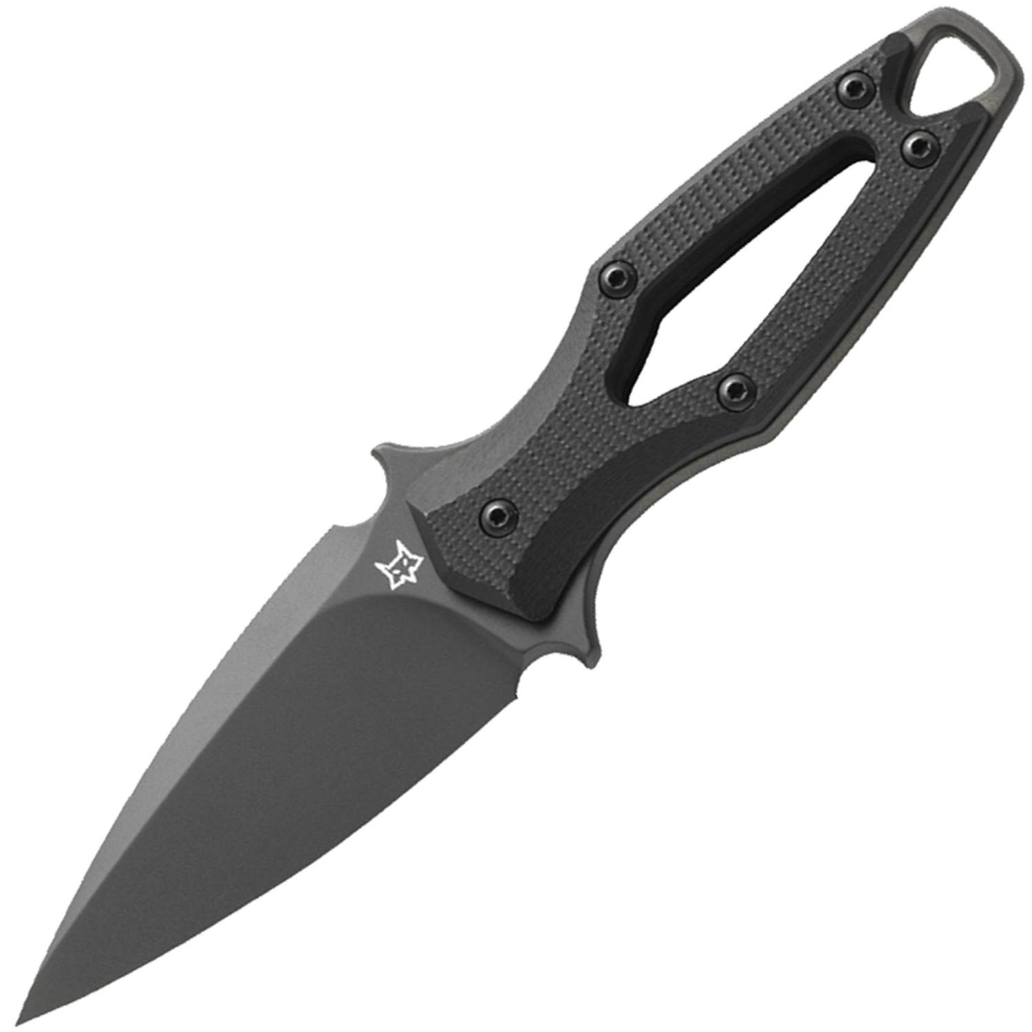 FX-553 B - Fox AKA black Top Shield G-10, Bohler Elmax