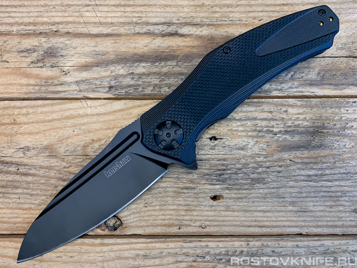 RK7008BLK Нож туристический складной, черный