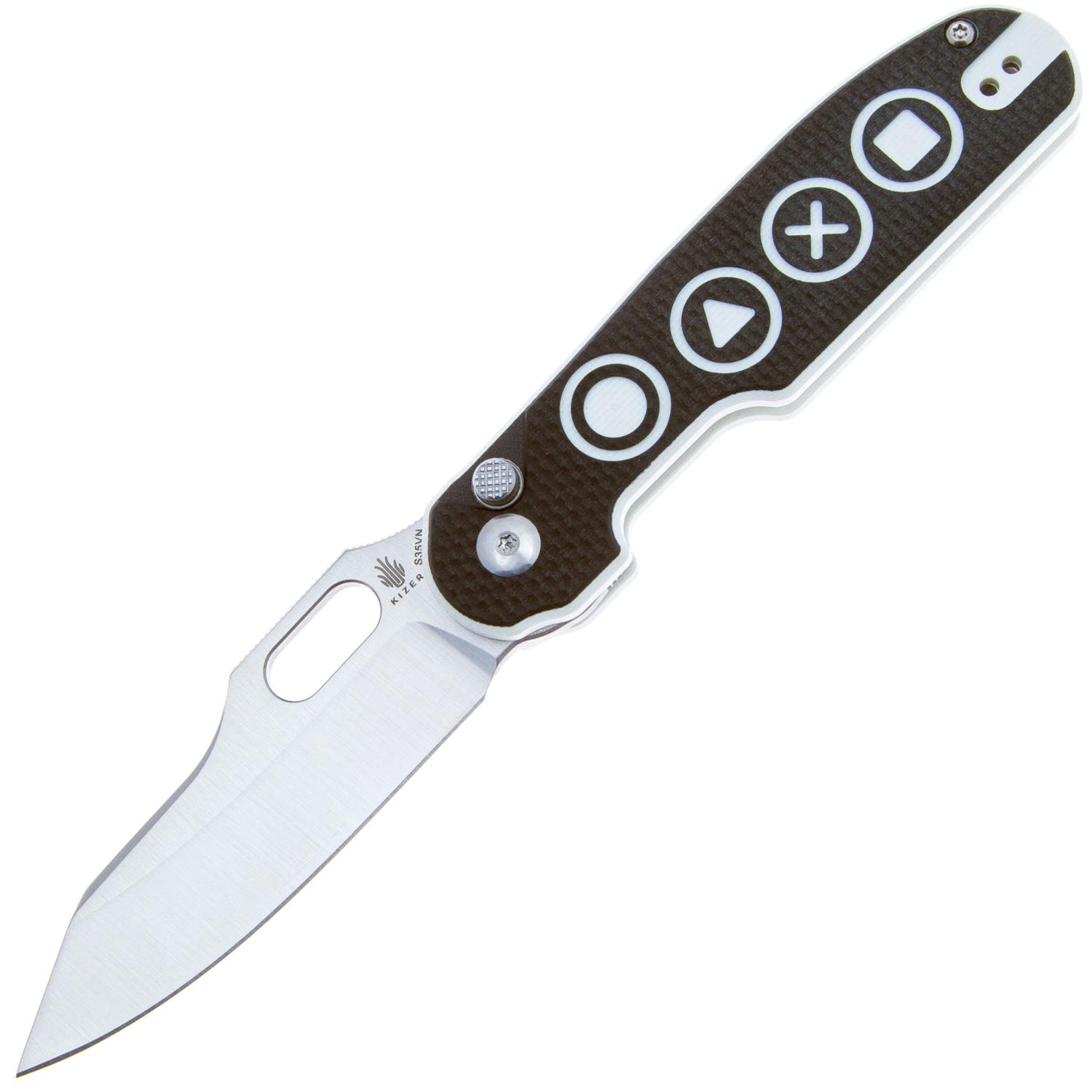 Ki4562A3 - Kizer Cormorant Game G-10, CPM-S35VN