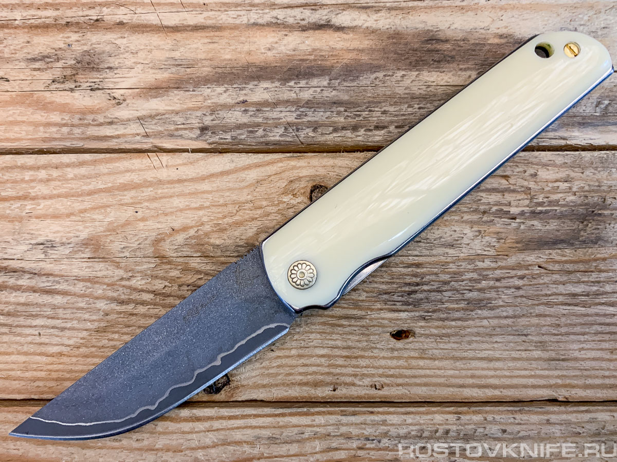 E3A ivory Нож туристический складной, ламинат