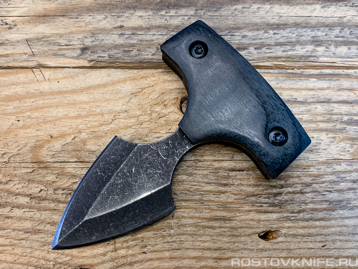 K253A Нож туристический нескладной, тычковый
