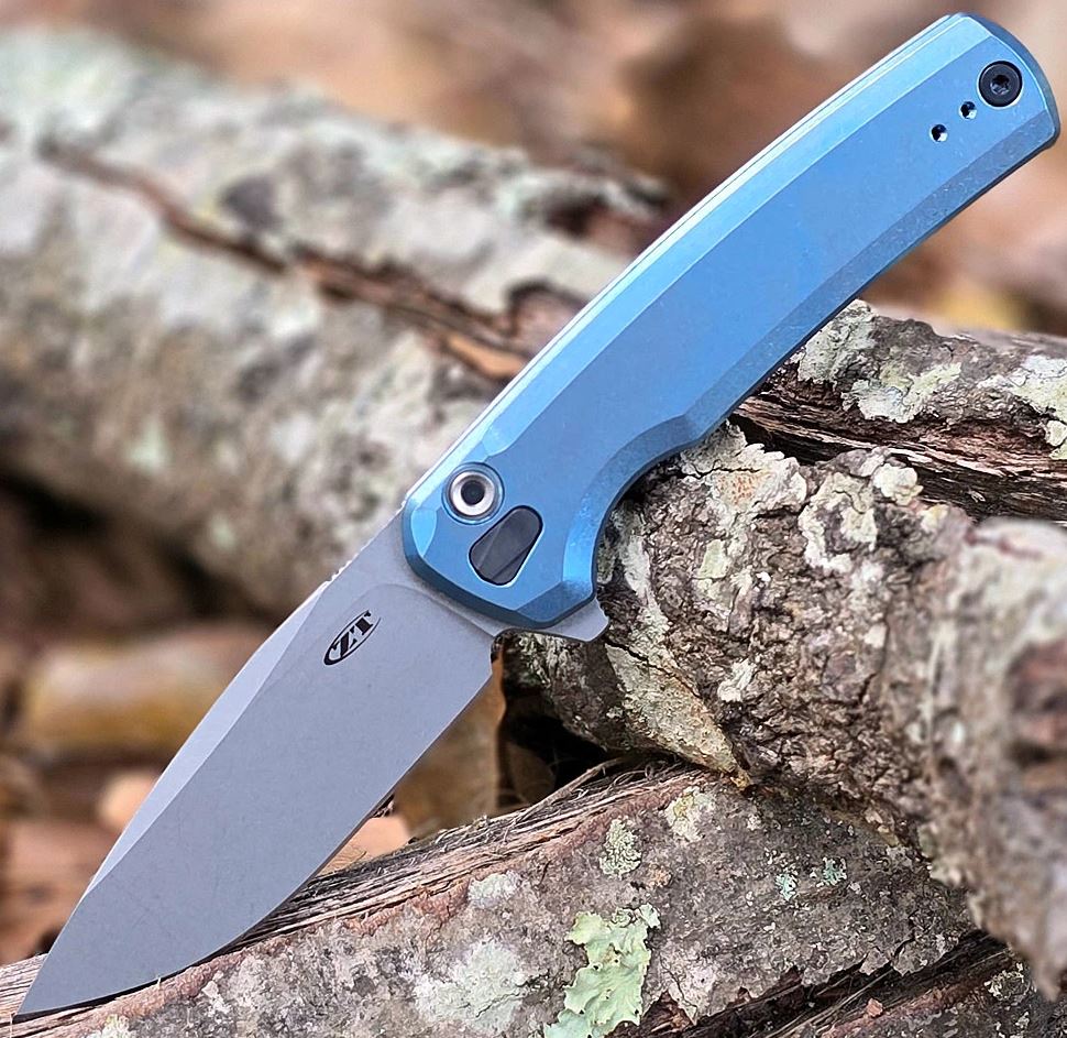 K0044BLU - Zero Tolerance Blue Titanium, CPM S90V