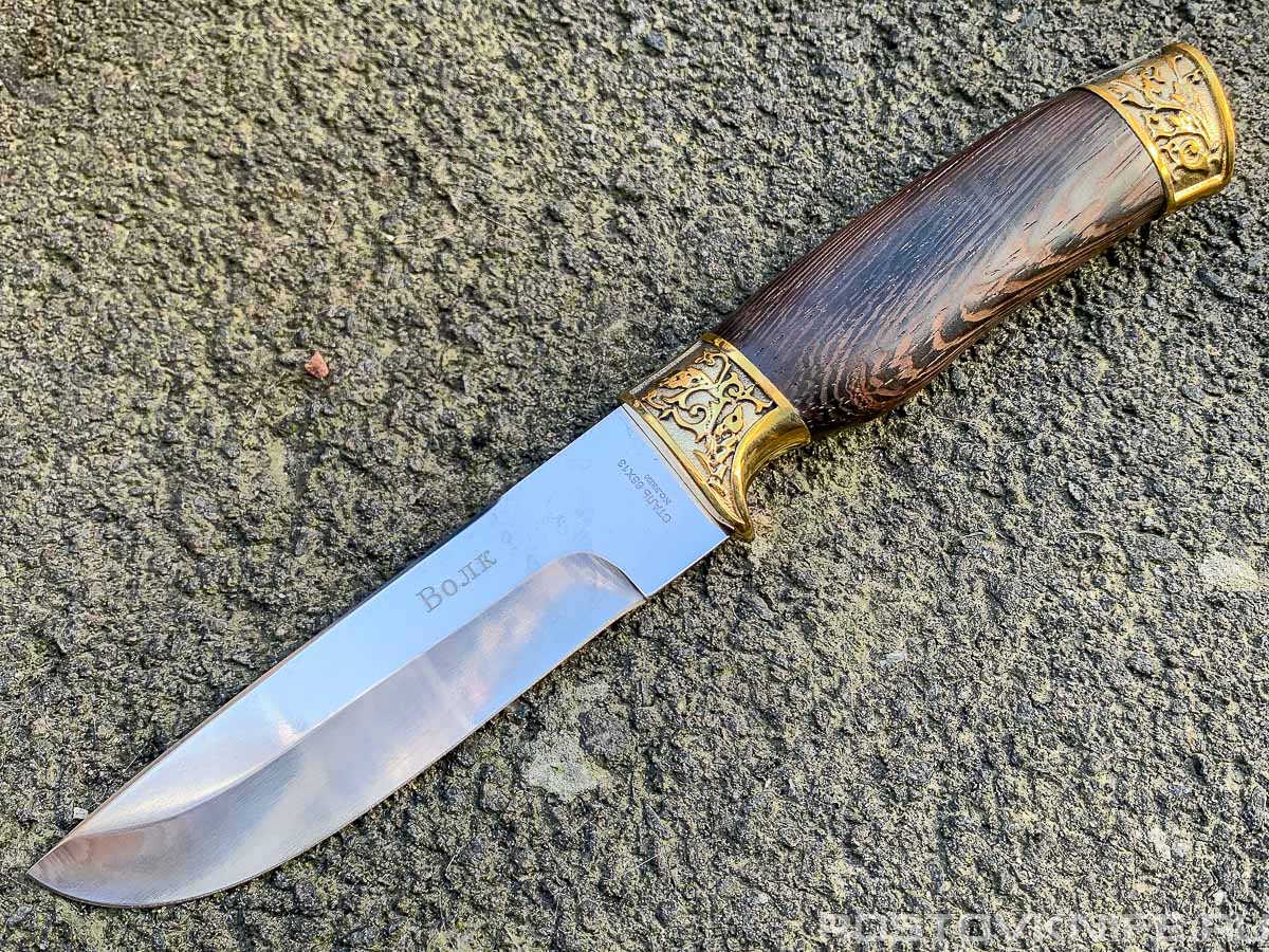 FB290-T Нож туристический нескладной "Волк"