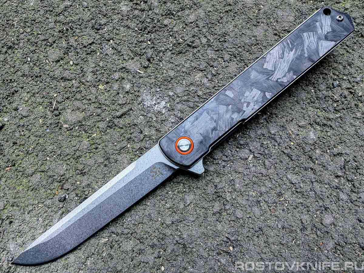 ST-56 Нож туристический складной carbon