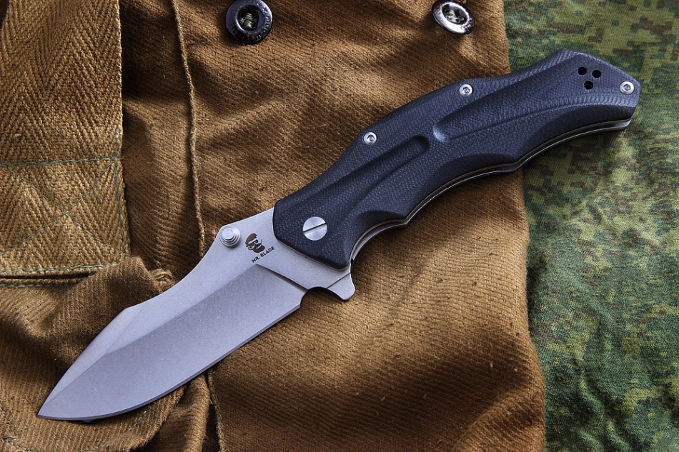 Mr-Blade - HT-1 Stonewash , D2 steel
