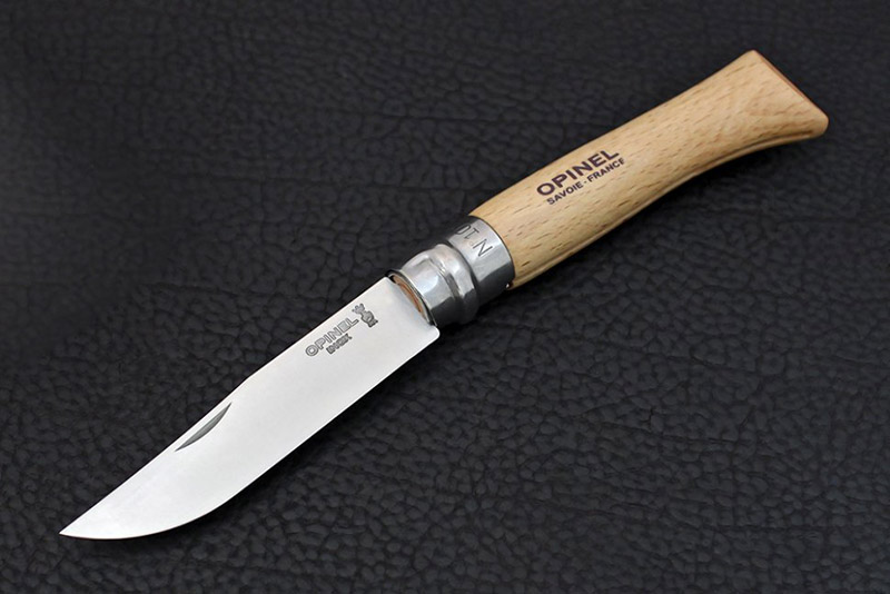 123100 - Opinel 10VRI бук, Sandvik 12C27