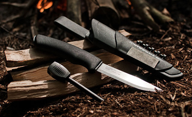 11835 - Mora of Sweden Bushcraft Survival Black/Grey Stainless Steel