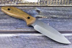 Fortuna AUS-8 SW (Stoneawash, Дерев рукоять, Кожаный чехол), Kizlyar Supreme