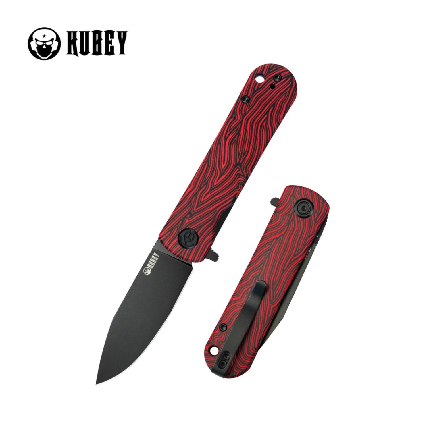KU371F - Kubey NEO Black-Red G10, AUS-10