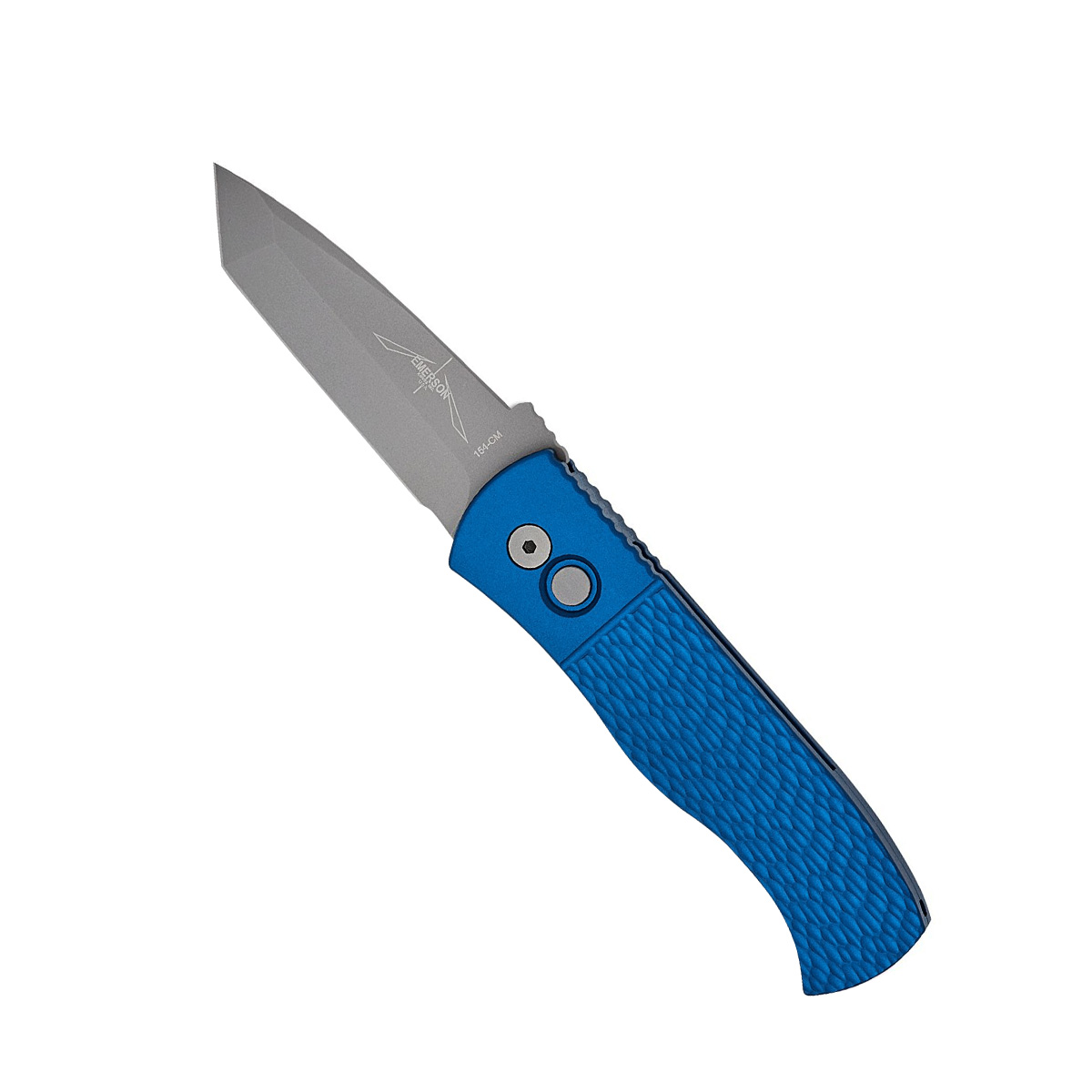 PTE7T05-Blue - Protech Emerson CQC-7 Auto Blue, 154CM