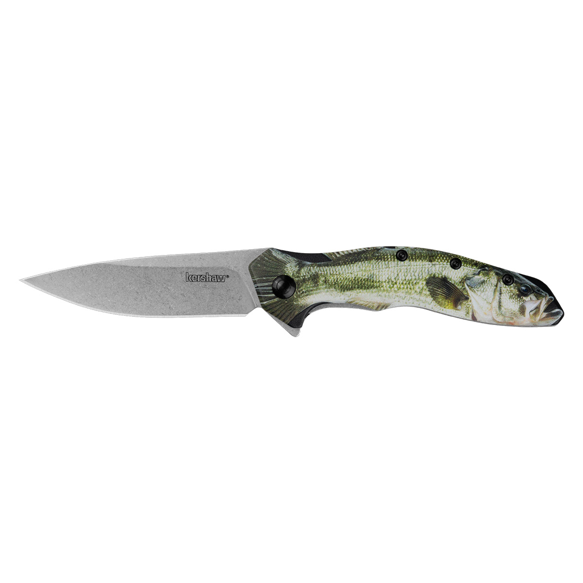 K1845BASS - Kershaw Shoreline Bass, 8Cr13MoV