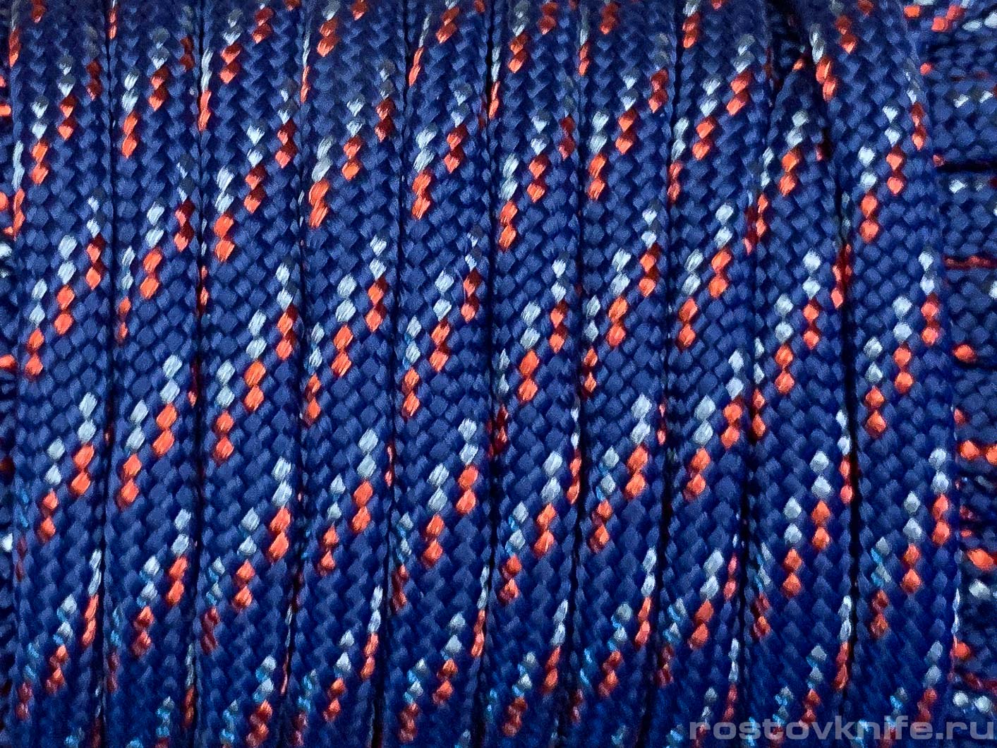 Paracord 550 Navy Red Line
