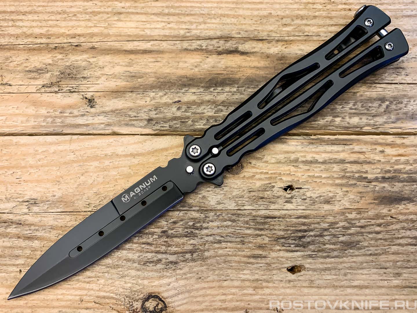 06EX408 - Magnum by Boker - Neptis Balisong, 440A steel