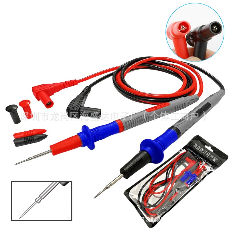 SK-3010B - Щупы силиконовые стальные иглы 1м в пакетике, ZHENTAIZ
