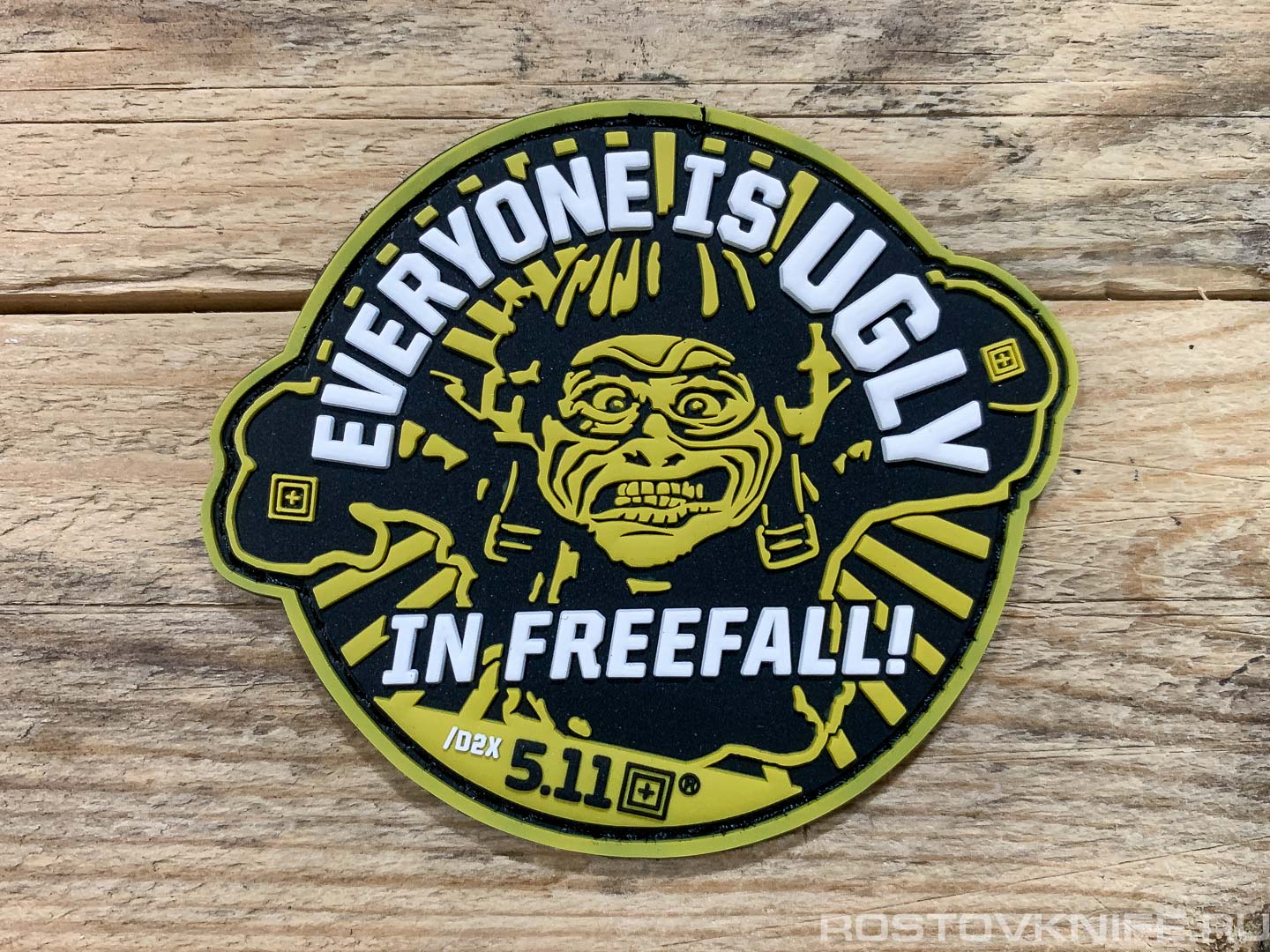 5.11 Everyone is ugly in freefall - патч ПВХ