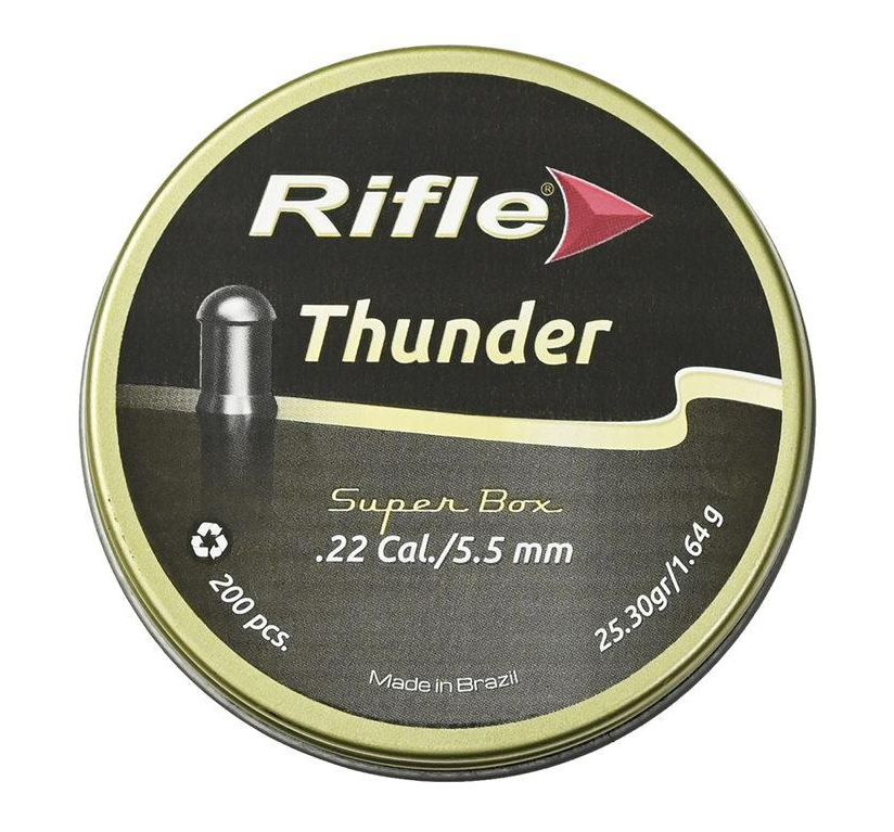 Пуля RIFLE Premium Series Thunder 5,5мм 1,64гр 200шт