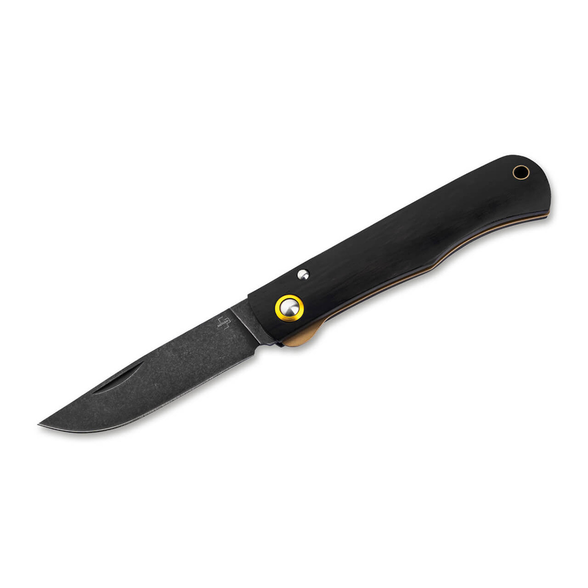 01BP0040 - Boker Rusticus All Black Wood, 420 Stainless steel