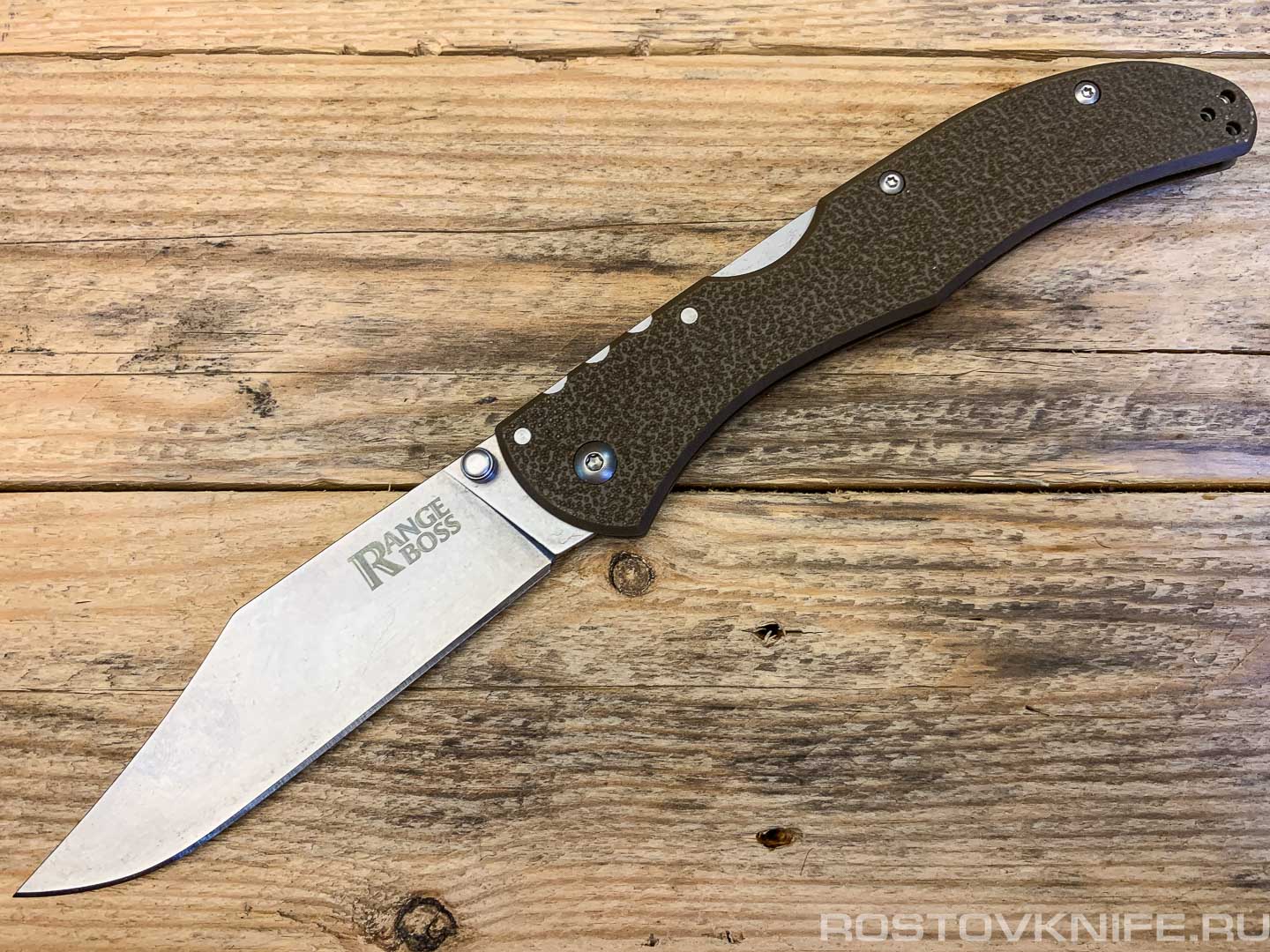 CS20KR9 - Cold Steel Range Boss Dark Earth, German 4034SS