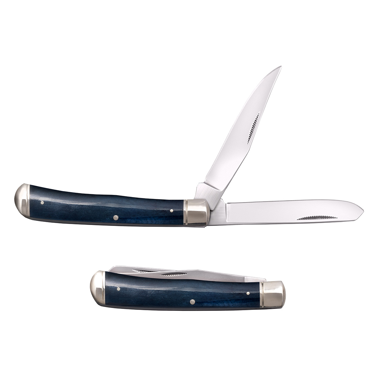 CS-FL-TRPR-B - Cold Steel Trapper Blue Bone, 8Cr13MoV steel