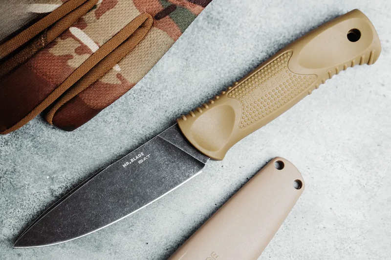 Mr-Blade - Bat blackwash Olive, 8Cr14MoV