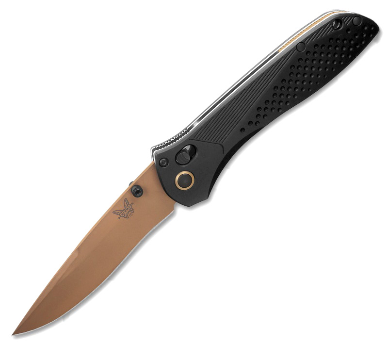 BM710FE-2401 - Benchmade 710 Seven Ten Aluminum Black, CPM MagnaCut Limited Edition