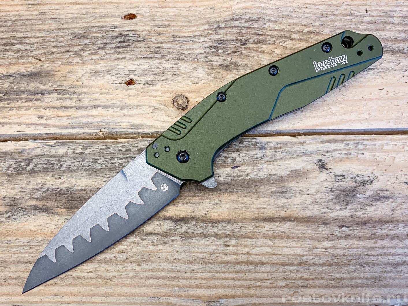 K1812OLCB - Kershaw Dividend Composite Blade , N690/CPM-D2 steel