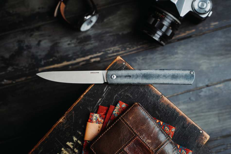 Mr-Blade - Esquire SW Jeans Micarta, D2