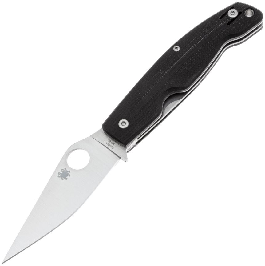 257GP - Spyderco Pattadese Black G-10, Bohler M390