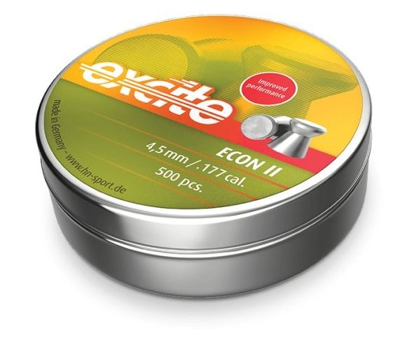 Пуля Excite Econ II 4,5 мм 0,48 грамма, 500 шт