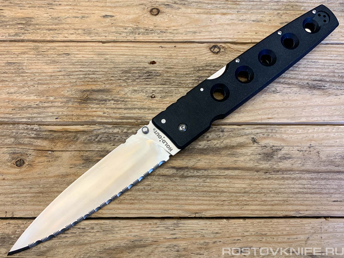 CS11G6S - Cold steel Hold Out 6", G-10 handle, CPM-S35VN steel