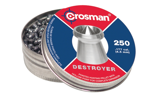 Пули для пневматики Crosman Premier Destroyer 4,5к / 0,48г / 250шт.