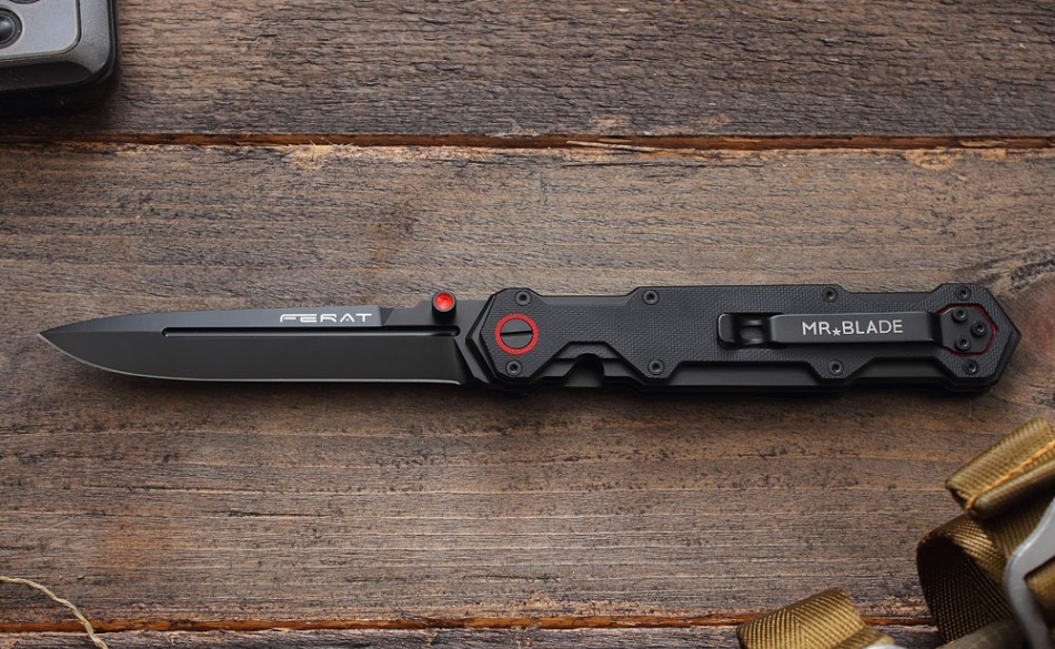 Mr-Blade - Ferat Black , D2 steel