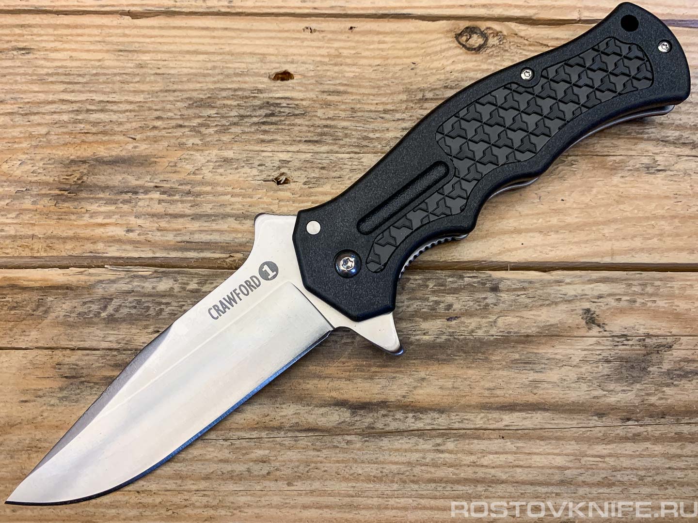 CS20MWCB - Cold Steel Crawford Model 1 Black, 4034SS steel