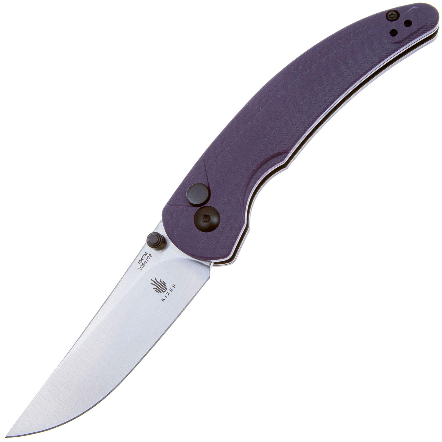 V3601C2 - Kizer Chili Pepper Purple G-10, 154CM