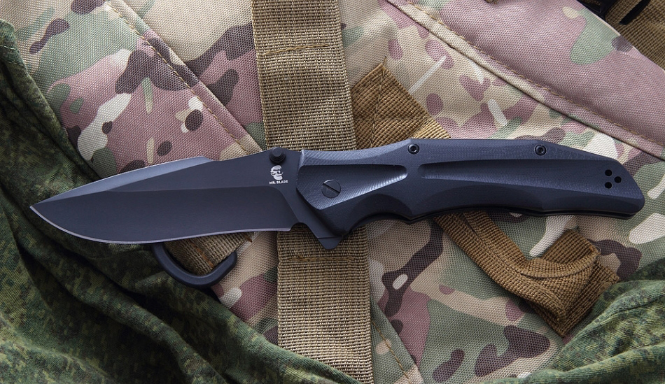 Mr-Blade - HT-2 Black , D2 steel