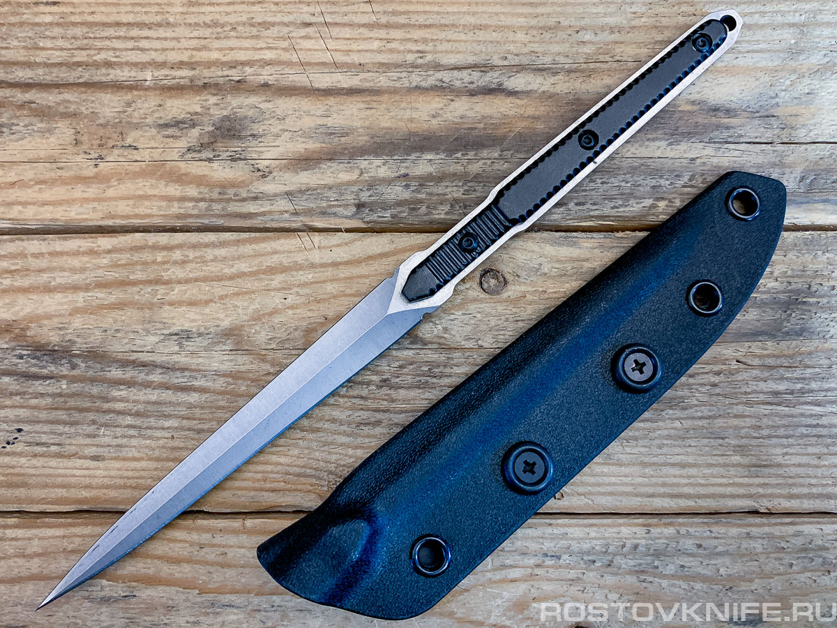 K301SW Нож туристический нескладной stiletto