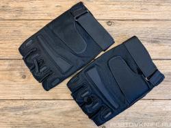 YM-ST06 черные, перчатки тактические L