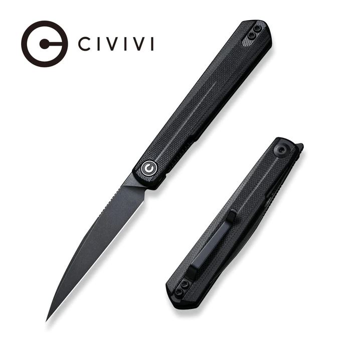 C21019-1 - Civivi Clavi Black G-10, Nitro-V steel