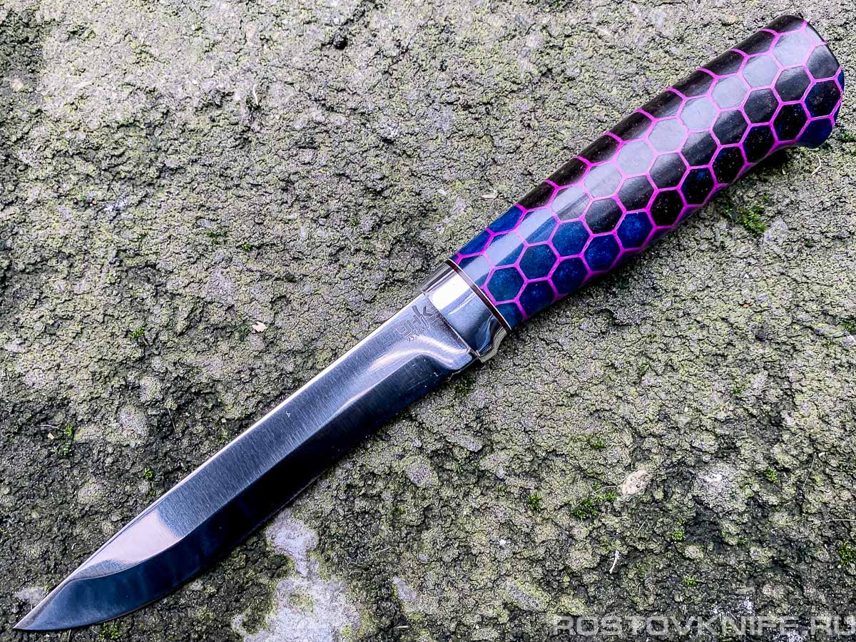 Уральская ножевая компания - Бурятский-2 3D акрил, 95Х18