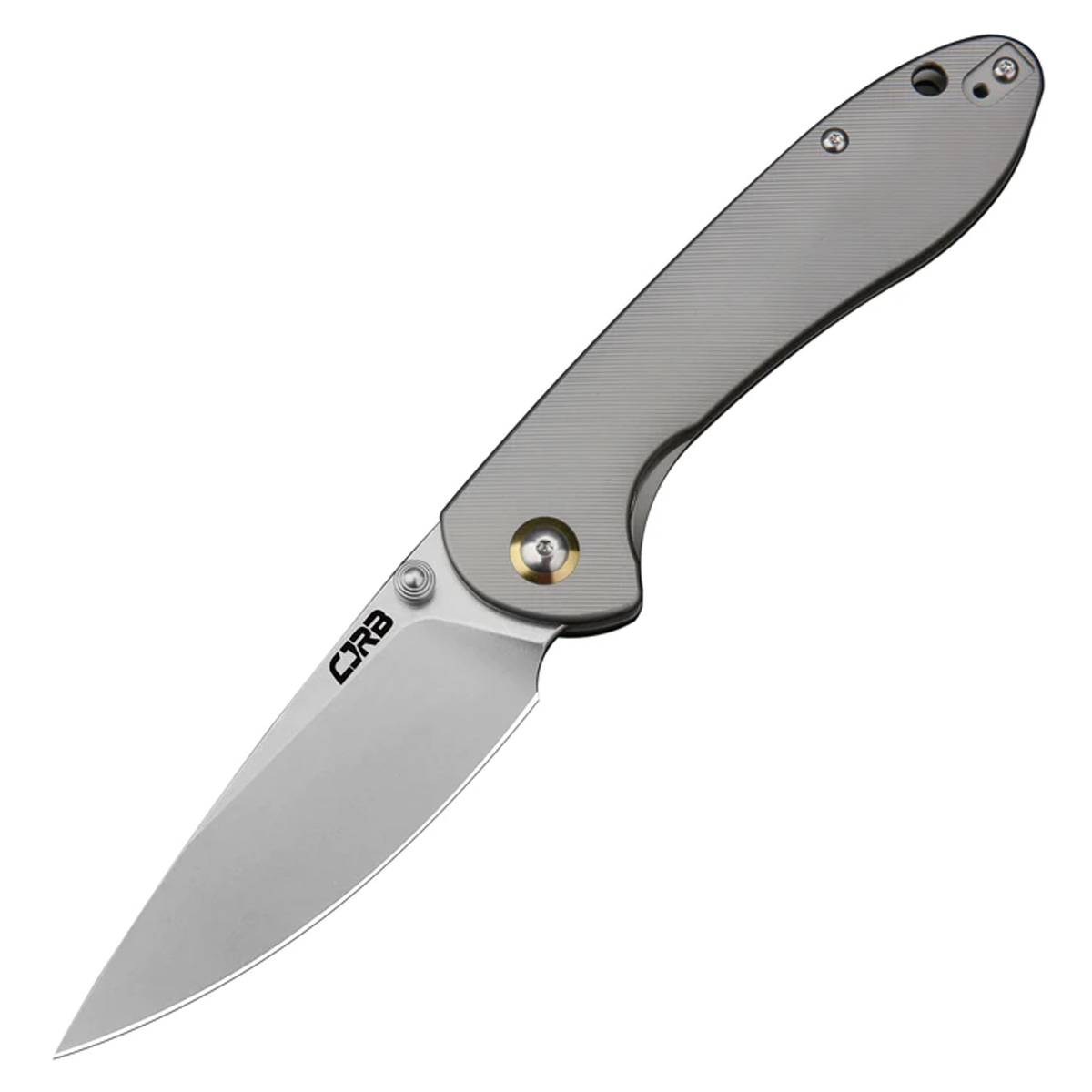 CJ1912TI-GY CJRB Feldspar Titanium, CPM-S35VN steel