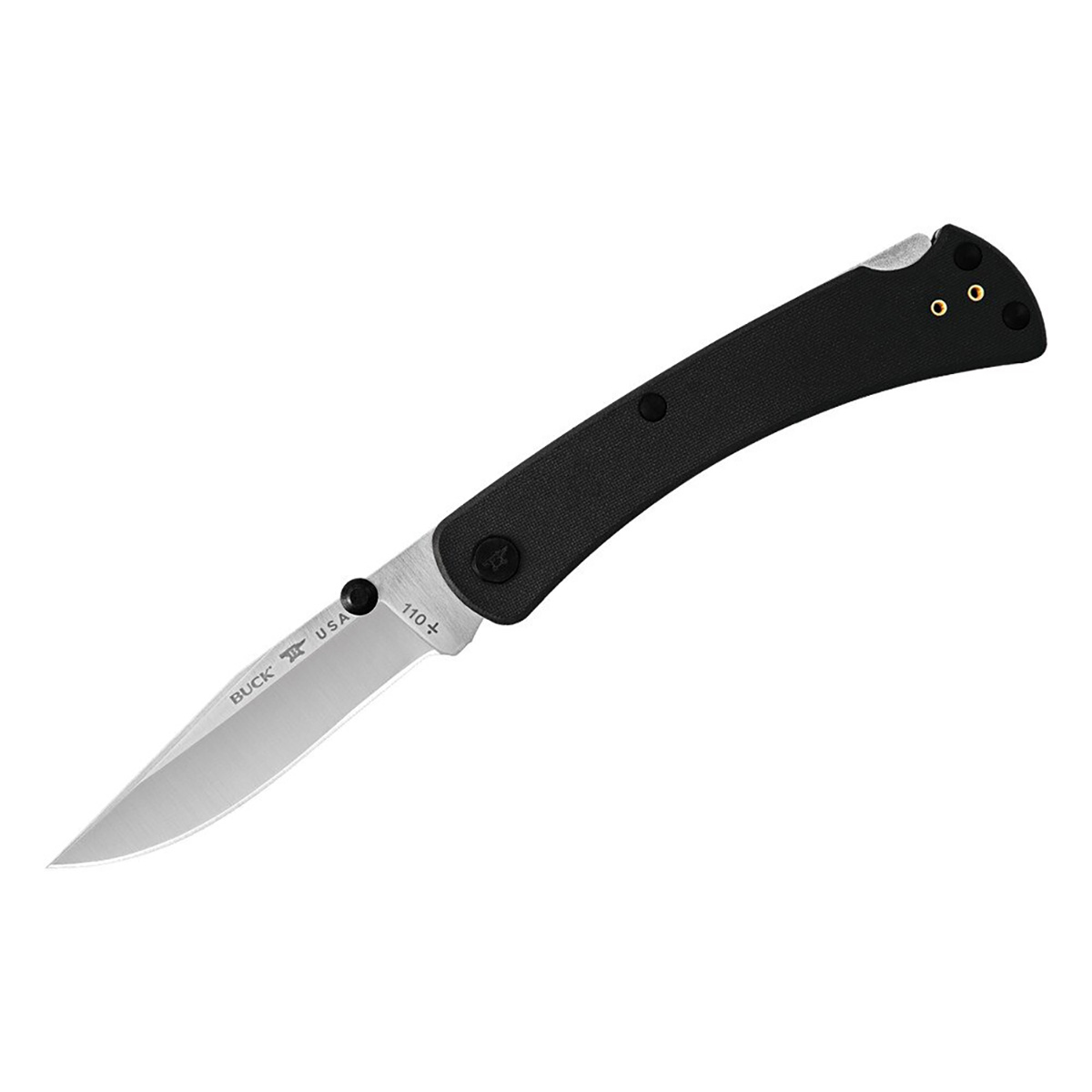 B0110BKS3 - Buck 110 Slim Pro TRX Black, CPM-S30V steel