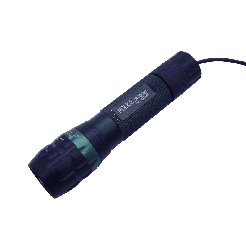 HL-QA03(GY-QA03, YY-A03) - Фонарь подств. 28000W? "Ласта" (3хААА+1х18650, зарядка, выносная кнопка)