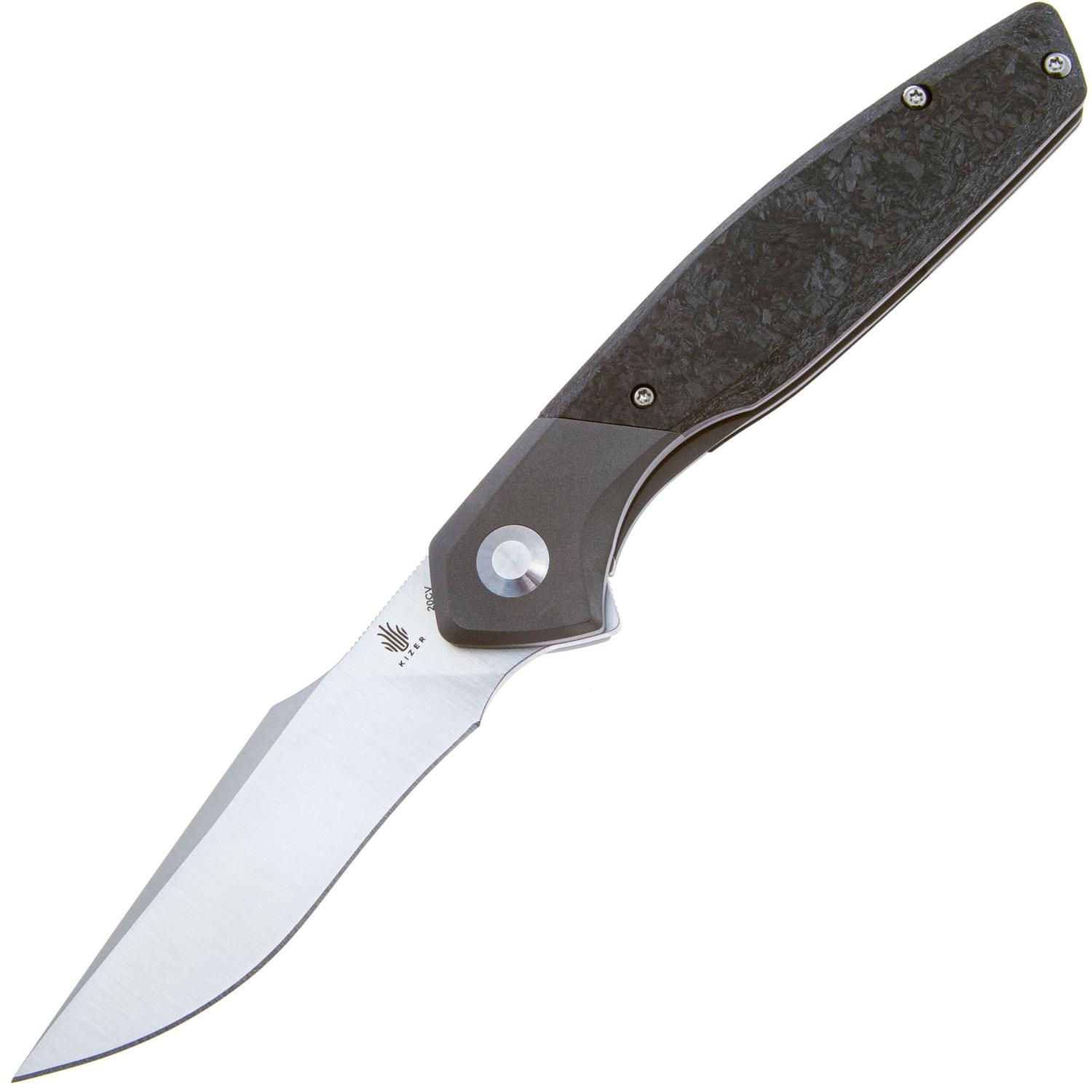 Ki4572A1 - Kizer Grazioso Carbon fiber/Titanium, CPM-20CV