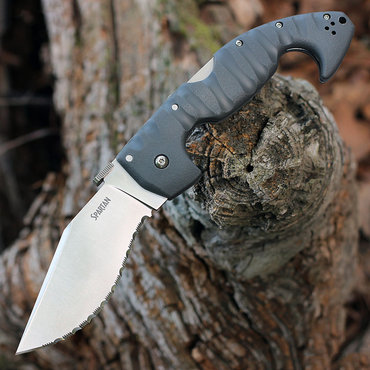 CS21SS - Cold Steel Spartan Serrated, AUS-10A  steel