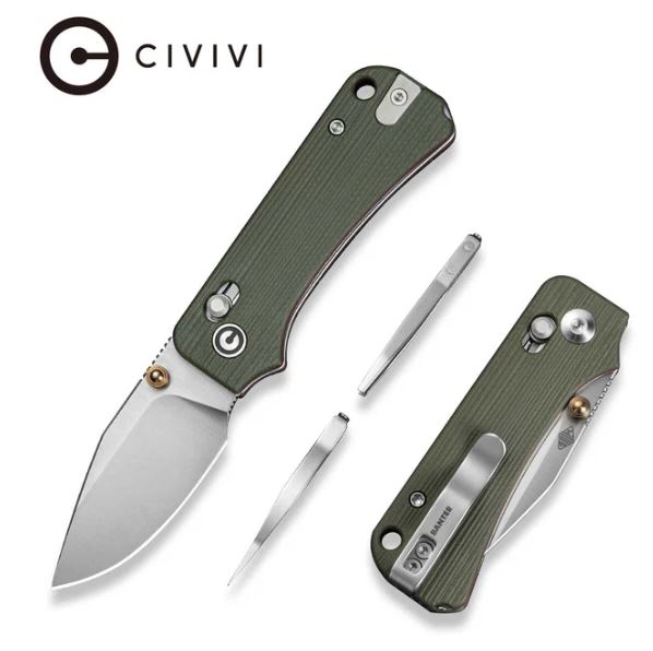 C24074-1 - Civivi Baby Banter 2 - TG G10, Sandvik 14C28N